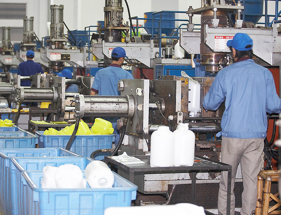 Proceso de produción de pulverizadores